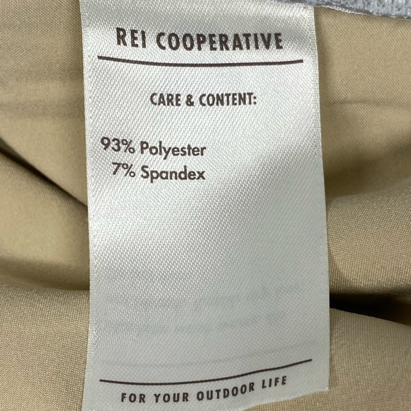 REI CoopTake Your Time Pullover Gray Drawstring Waist Mock Neck Large 167868 - Picture 7 of 9